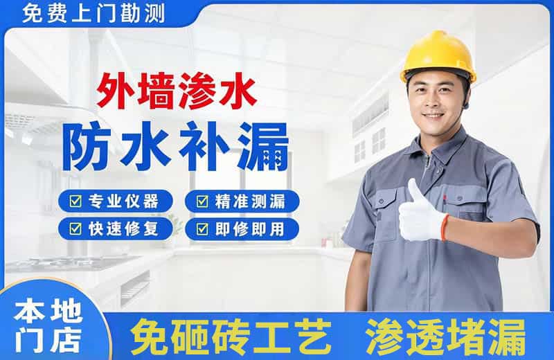 云龙外墙渗水维修